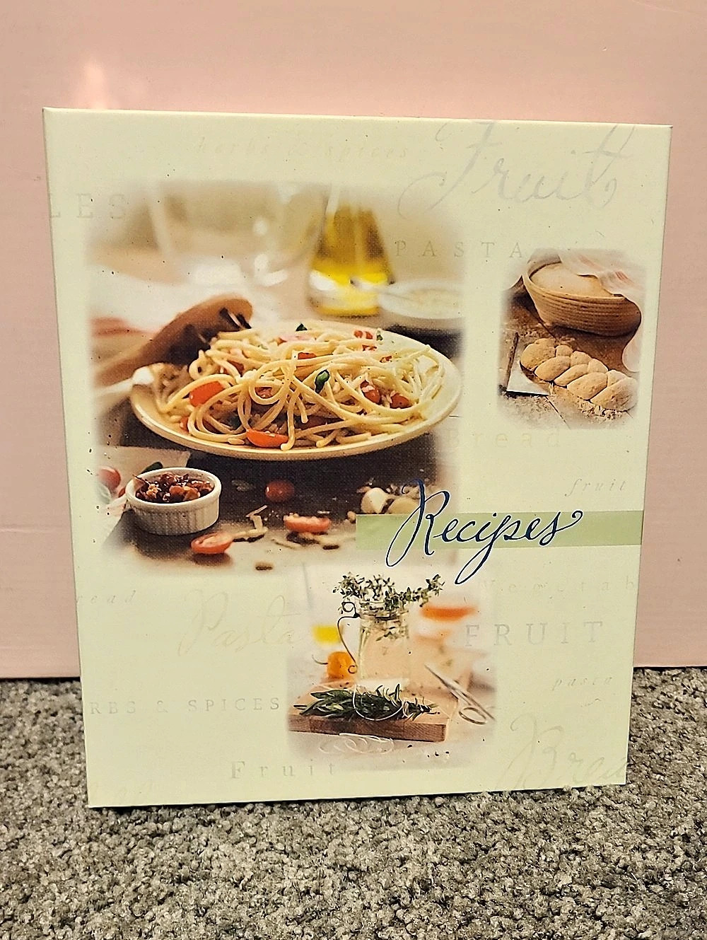 Hallmark Refillable Recipe Organizer